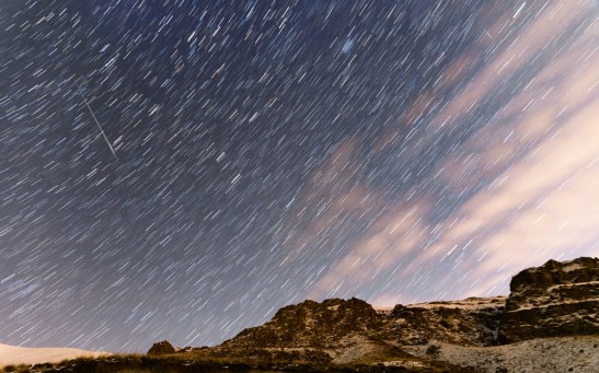 Geminid meteor shower