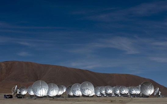 CHILE-ASTRONOMY-TELESCOPE-ALMA