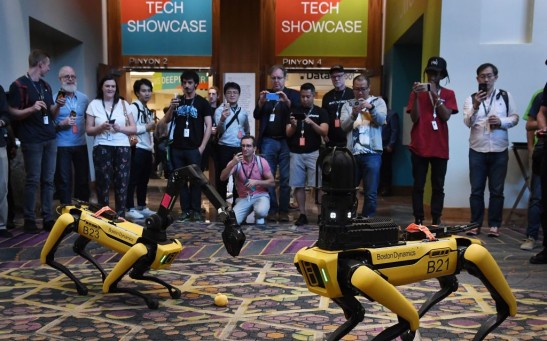 Science Times - Headless Robot Dogs to Help Secure US-Mexico Border; DHS Tests 100-Pound, 4-Legged Machines to Spot Illegal Activity