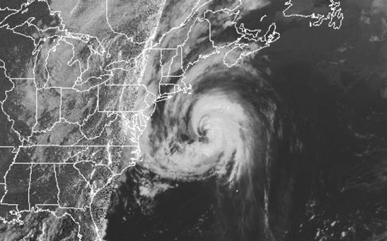 Hurricane Bill Churns In The Atlantic