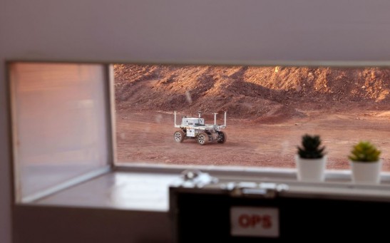 Rover on Mars Habitat Simulation