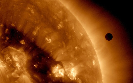 Venus Transit Across The Sun