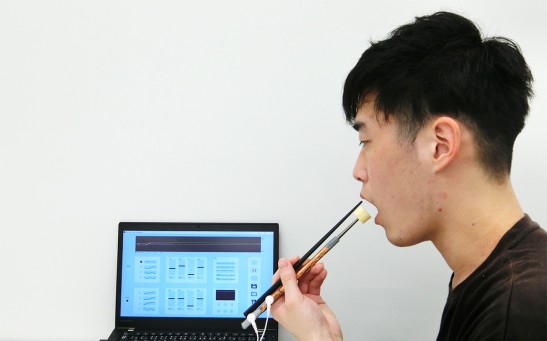Salt-Adjusting Chopsticks with Electric Simulation Developed in Japan, World’s First Solution for Low-Sodium Intake