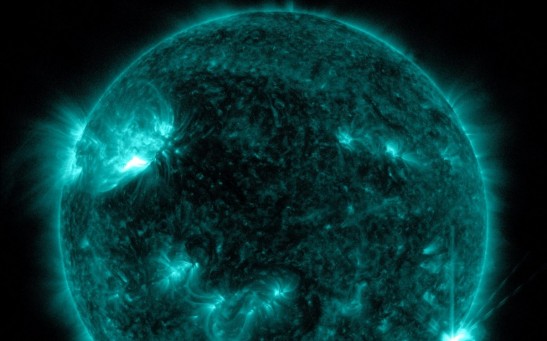 Sun Releases Moderate and Strong Solar Flares
