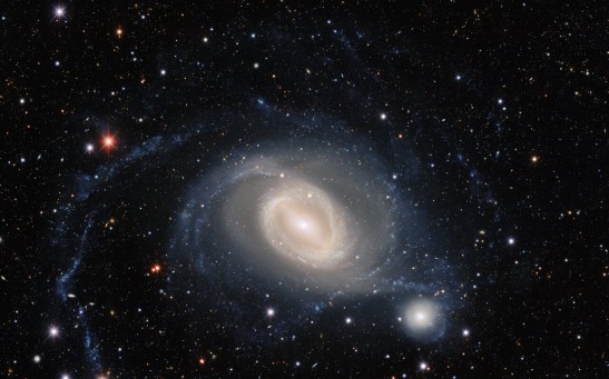 Galactic Ballet Between Distant Galaxies Captured by Dark Energy Camera