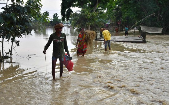 Bangladesh and India Flood