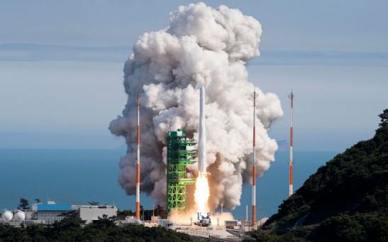 South Korea Launches First Korean-made Space Rocket