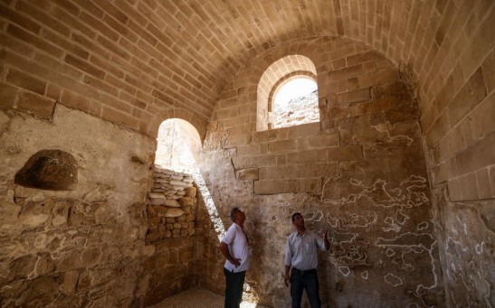 PALESTINIAN-ARCHAEOLOGY-GAZA-ISRAEL-CONFLICT