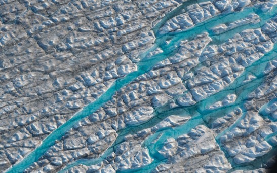 Meltwater Into Greenland