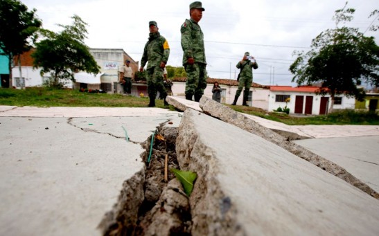 TOPSHOT-MEXICO-QUAKE-GEOLOGIC FAULT