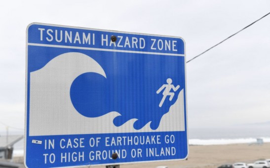 Tsunami Hazard Zone in California