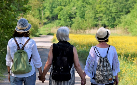 Girlfriends Nature Walk