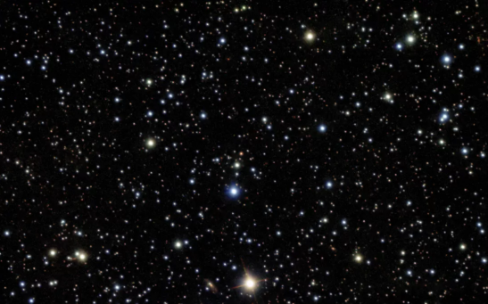 A view of GRB221009A from the Gemini South telescope in Chile.