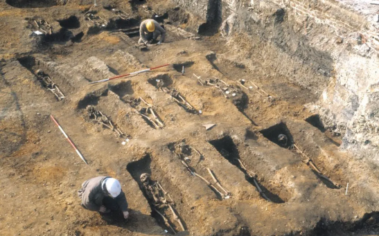 Scientists examined the DNA of people who lived centuries ago, extracting genetic material from human remains buried in three London cemeteries.