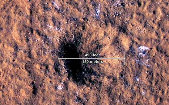 NASA’s InSight Lander Detects Stunning Meteoroid Impact on Mars