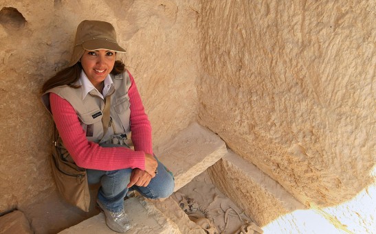 Kathleen Martinez, an Egyptologist from