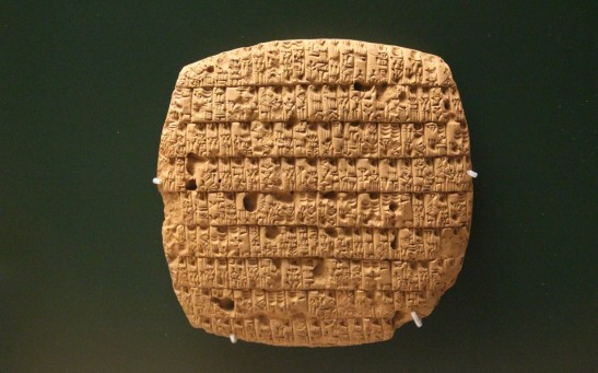 Clay tablet 