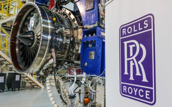 Labour Minister Heil Visits Rolls-Royce Jet Engine Factory