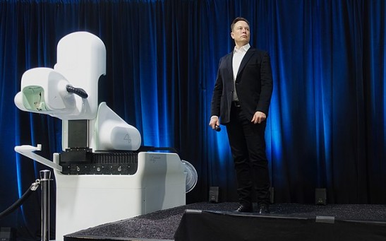 Elon Musk Kisses Humanoid; Meet the SpaceX CEO's Dream Girl AI-Powered Robot Catnilla 