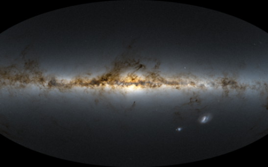 Milky Way's Flared Edge Finally Explained; Dark Matter's Titled Halo Enveloping Our Galaxy To Blame