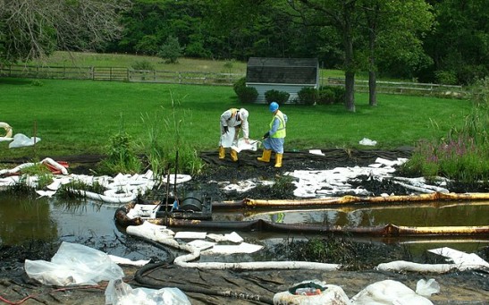 Boom for Soil Oil Spill Clean Up; Why It's Not the Best Option?