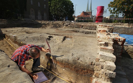 Rushen Abbey Excavation