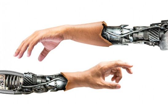 Sensory Robots Inspired by Human Skin Show Potential as Electronic Implants