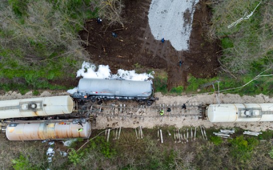 Ohio Train Disaster Caused Hazardous Pollution That Spread to 16 States, Study Reveals