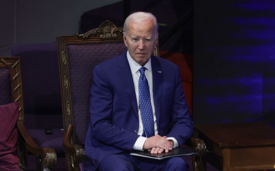 President Biden Speaks At Mt. Airy Church Of God In Christ In Philadelphia